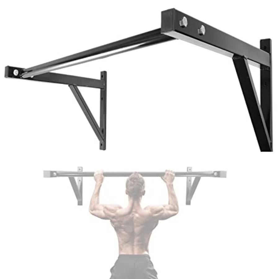 Home Gym Wall - Wall Mounted Pull Up Bar for