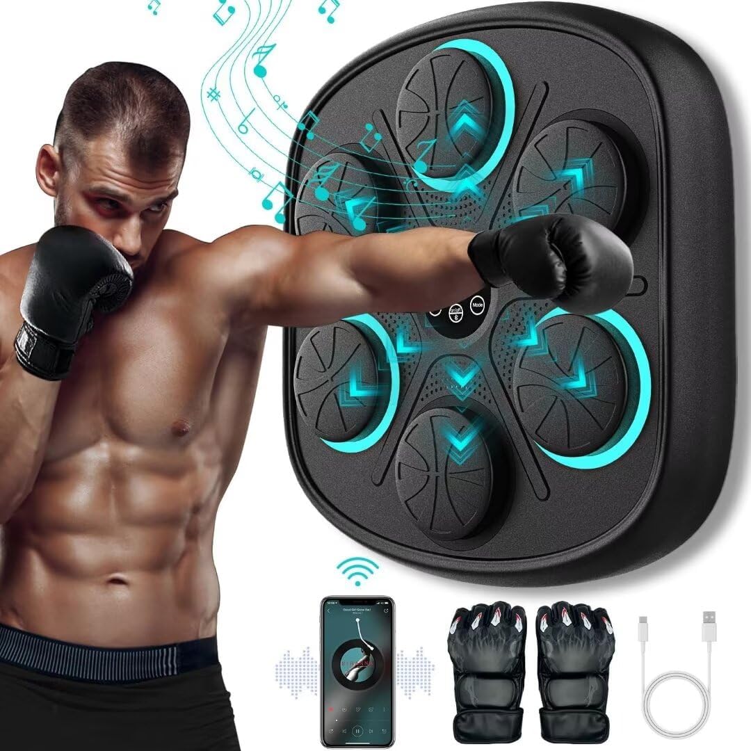 Home Gym Equipment - LED Music Boxing Machine for Home