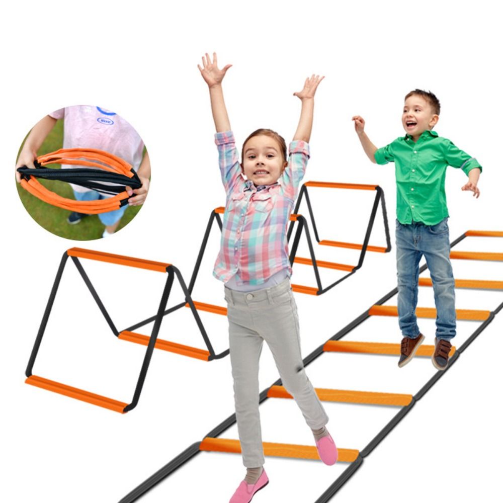 Agility Ladder Speed - Orange Agile Ladder Instant Set-up Carbon