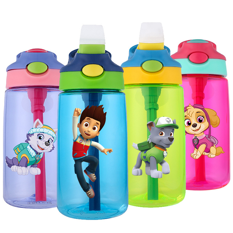 Home Gym House - 480ml Paw Patrols Water Bottle With