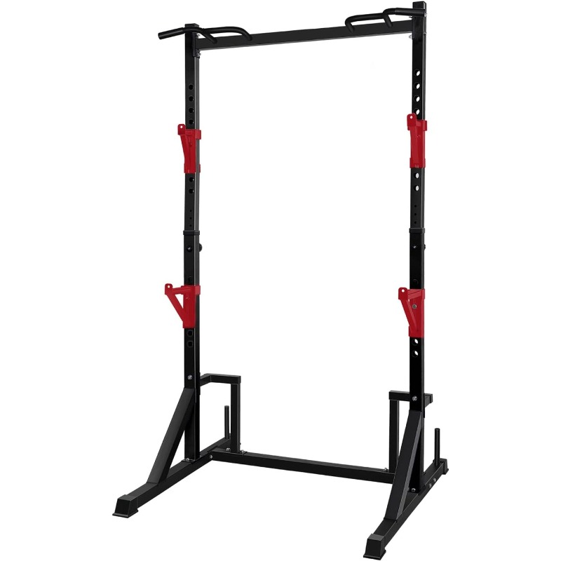 Home Gym Equipment - CANPA Multifunction Power Rack with Pull
