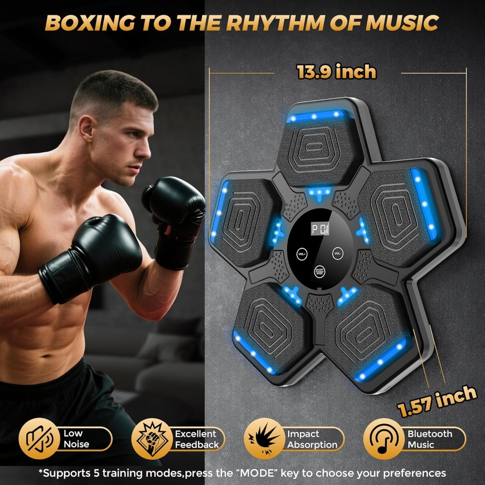Music Boxing Machine for Adult - Home Gym Wall reseña y precio