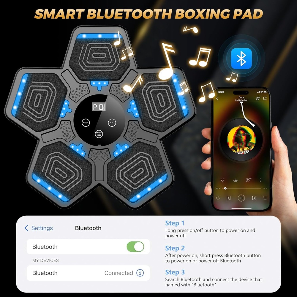 Music Boxing Machine for Adult - Home Gym Wall reseña y precio