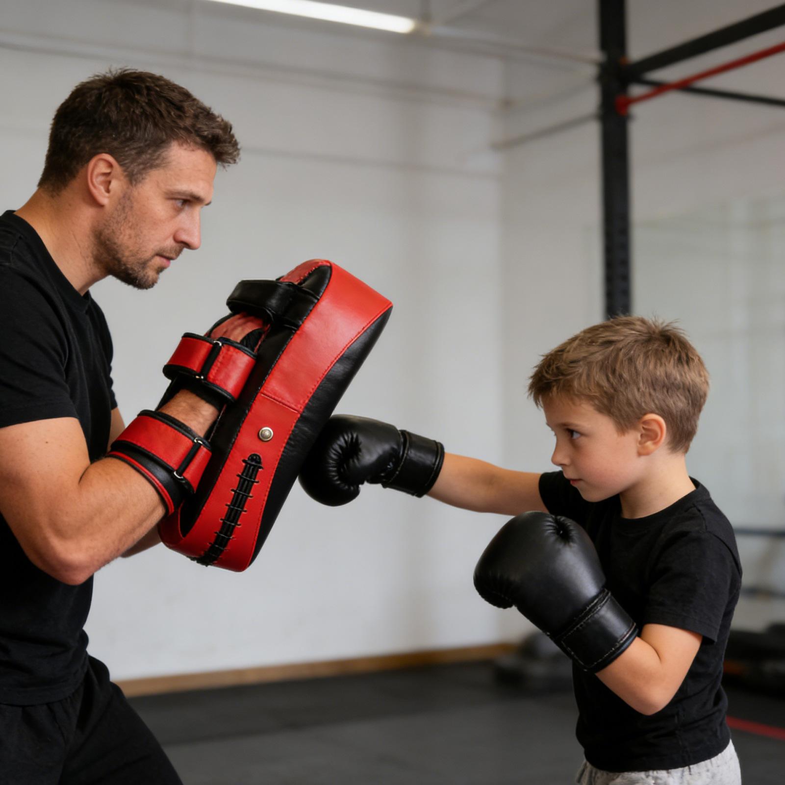 PU Leather Boxing Pads Curved  - Home Gym Equipment reseña y precio