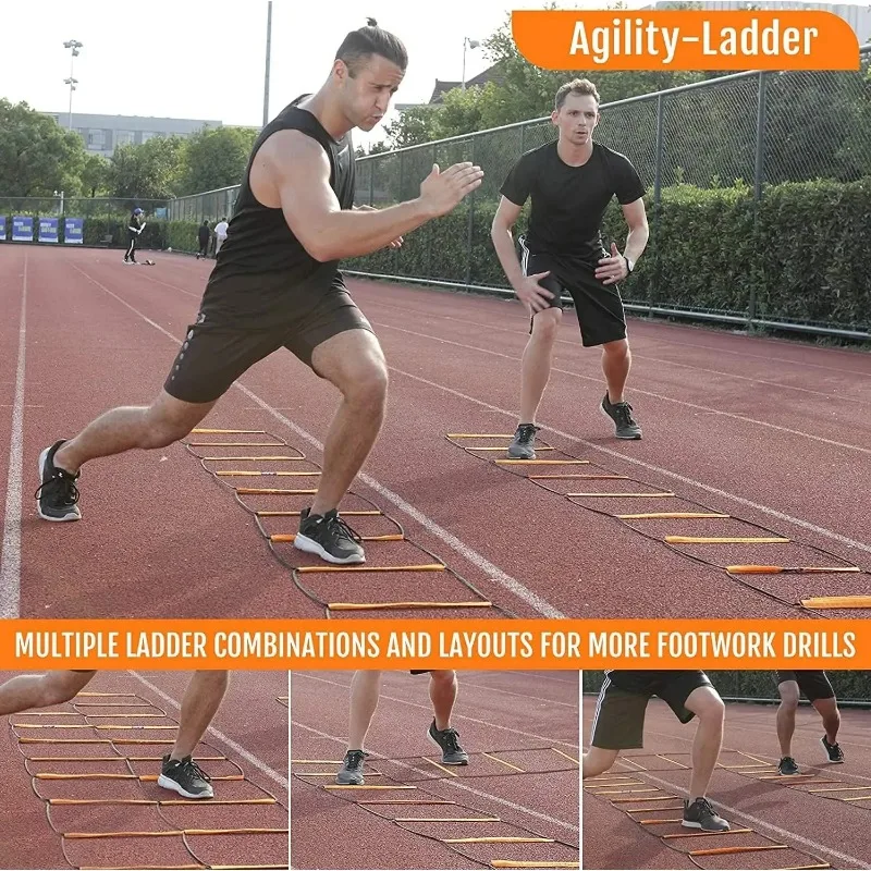Dual-Purpose Soccer Training J - Agility Ladder Speed reseña y precio