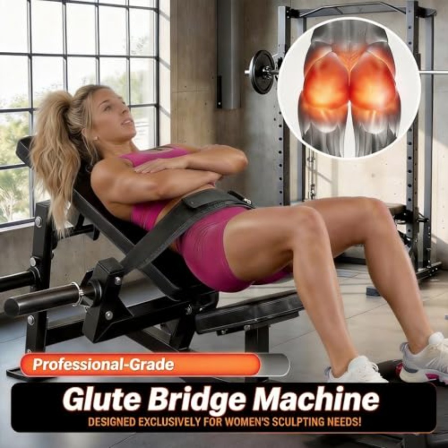 Hip Thrust Machine Adjustable  - Home Gym Hip Thrust Machine reseña y precio