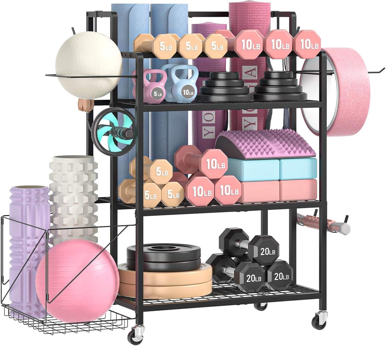 Home Gym Storage, No Material  - Home Gym Equipment reseña y precio