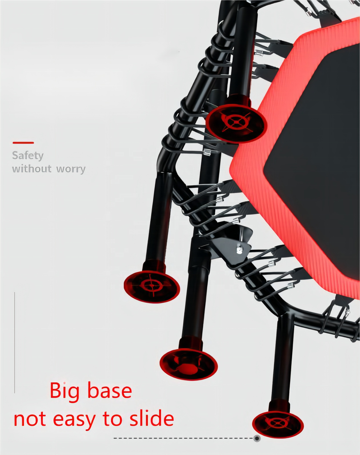 Trampoline with Adjustable Han - Home Gym Equipment reseña y precio
