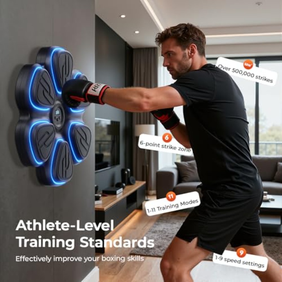 Music Boxing Machine for Adult - Home Gym Equipment reseña y precio