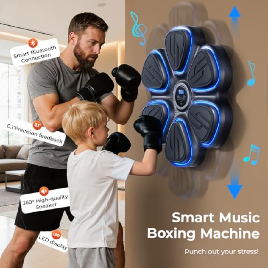Music Boxing Machine for Adult - Home Gym Equipment reseña y precio