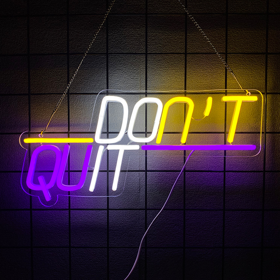 No Surrender Neon Sign For Wal - Home Gym Neon Sign reseña y precio