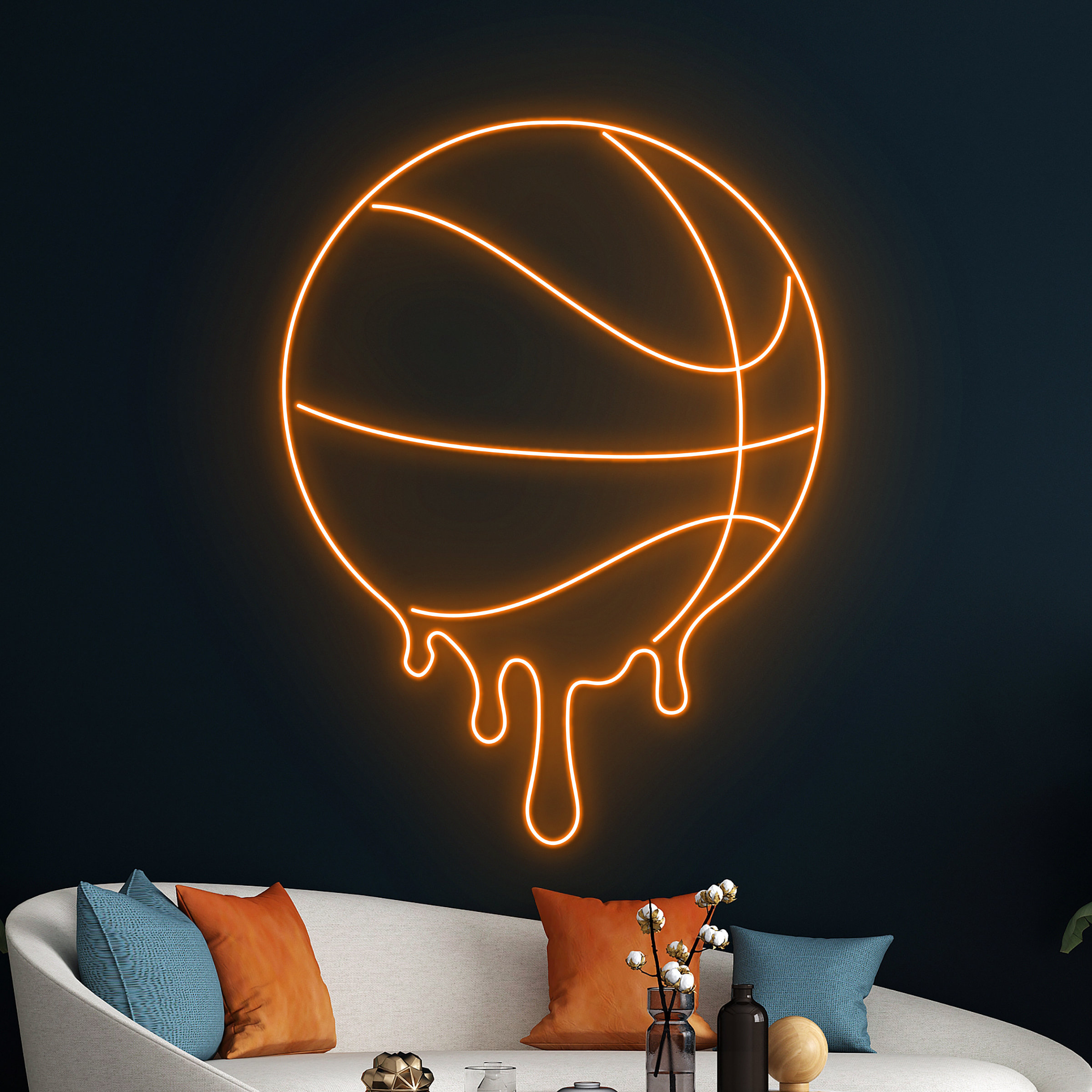Basketball Neon Sign LED Neon  - Home Gym Neon Sign reseña y precio