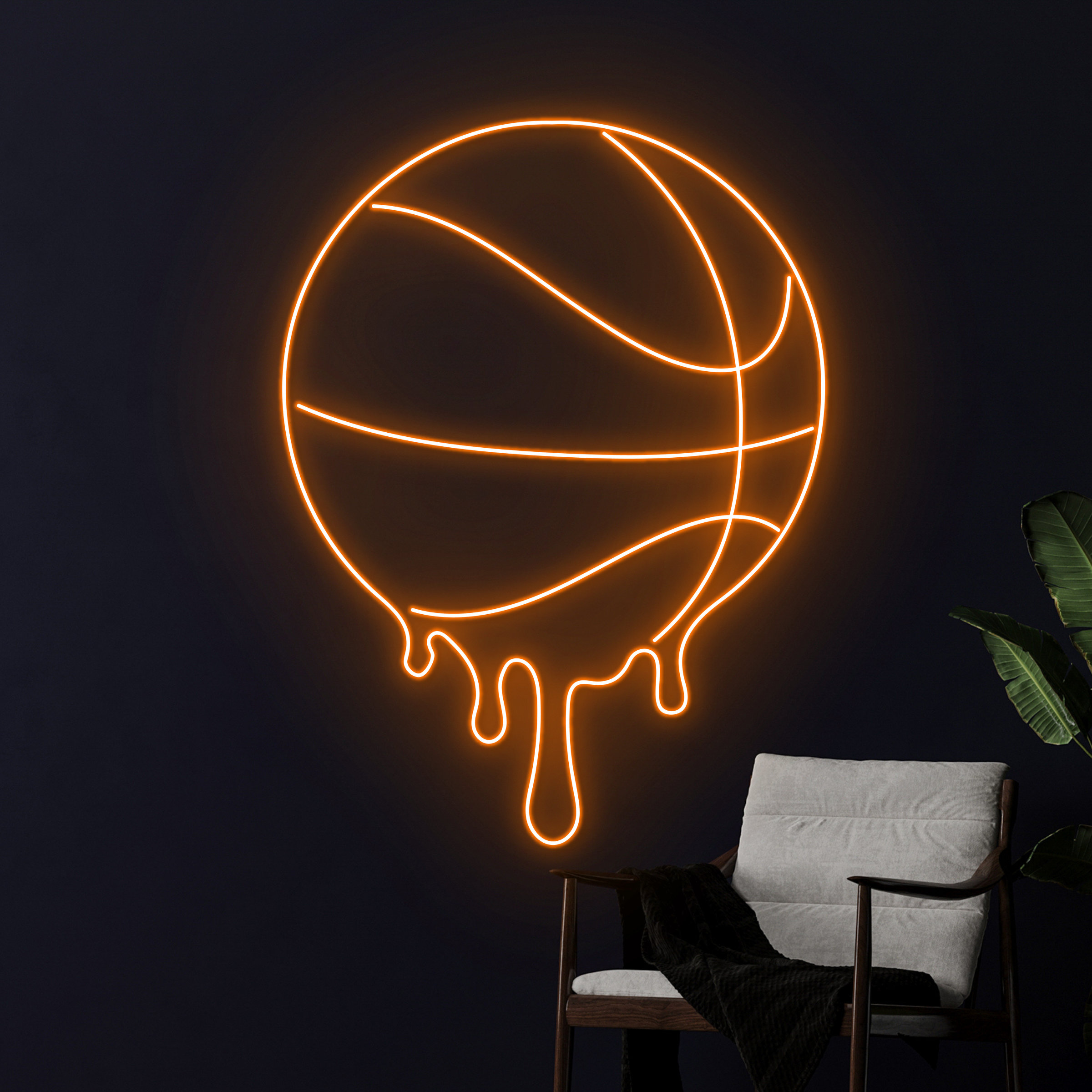 Basketball Neon Sign LED Neon  - Home Gym Neon Sign reseña y precio