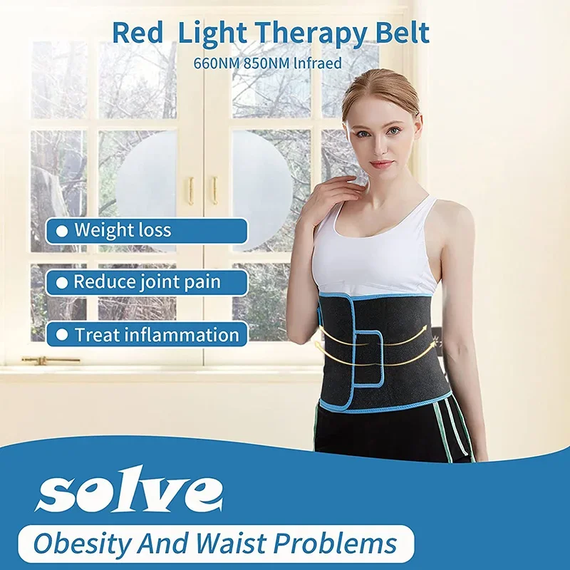 LED Phototherapy Massage Belt  - Weight Belt Lifting reseña y precio