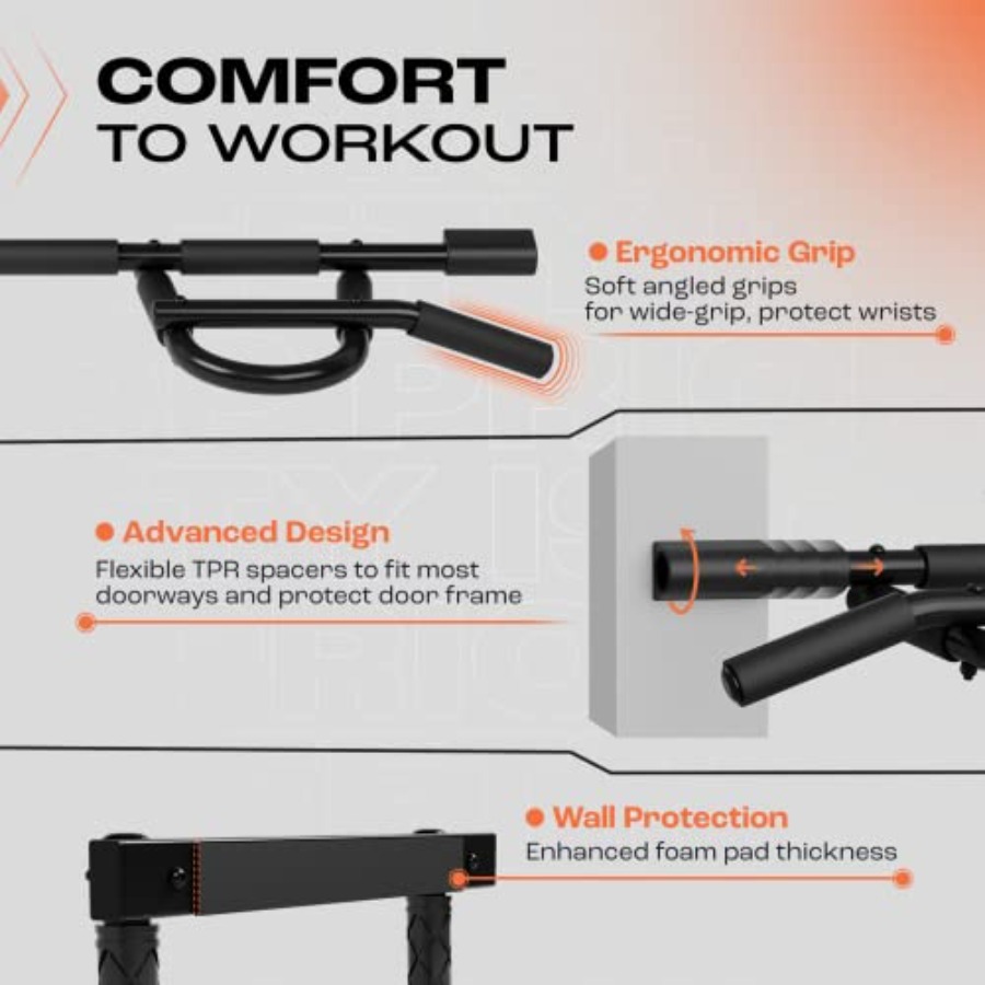 Heavy Duty Wall Mounted Pull U - Home Gym Wall reseña y precio
