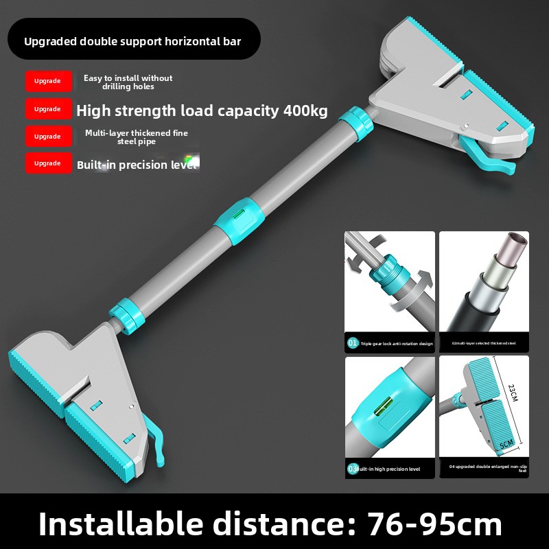 No-Drill Door Frame Pull up Ba - Home Gym Wall reseña y precio
