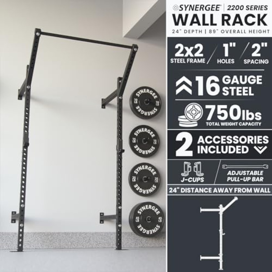 Wall Mounted Squat Rack for ho - Home Gym Wall reseña y precio