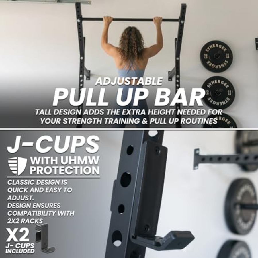 Wall Mounted Squat Rack for ho - Home Gym Wall reseña y precio