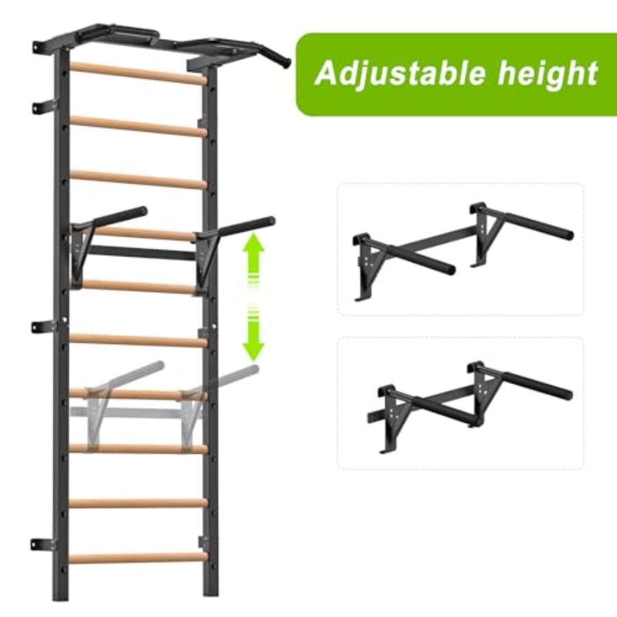 Wall Mounted Gymnastic Stall B - Home Gym Wall reseña y precio