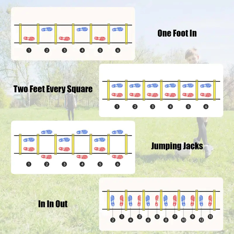 6m Agility Ladder &  football  - Agility Ladder Speed reseña y precio