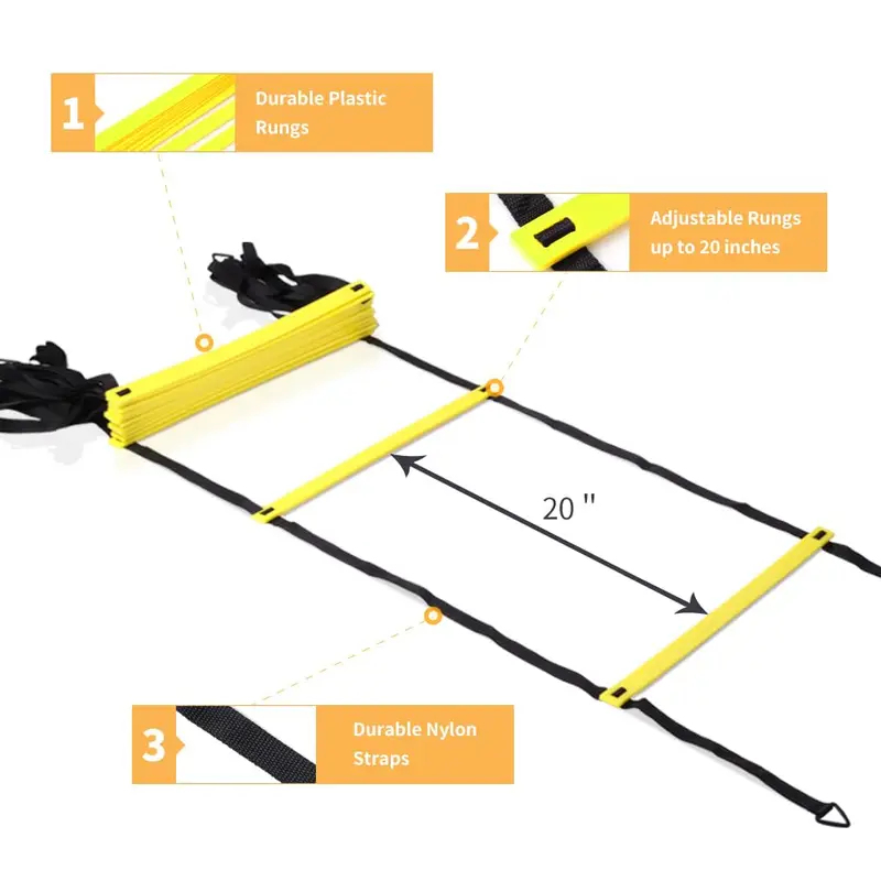 6m Agility Ladder &  football  - Agility Ladder Speed reseña y precio