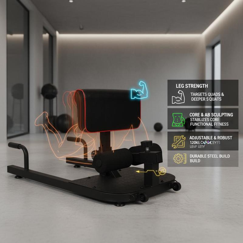 Squat Machine with Push Up Sta - Home Gym Hip Thrust Machine reseña y precio