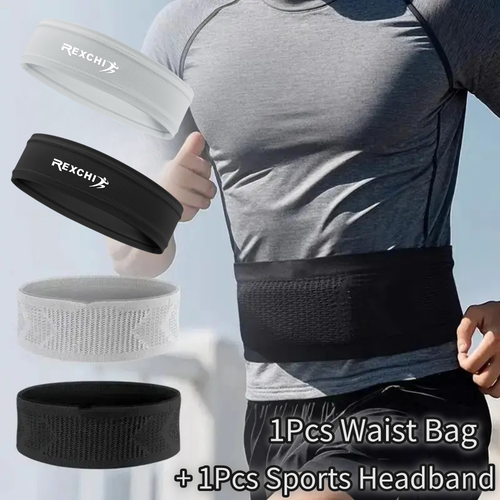 1Pc Running Waist Pack for Men - Weight Belt Lifting reseña y precio