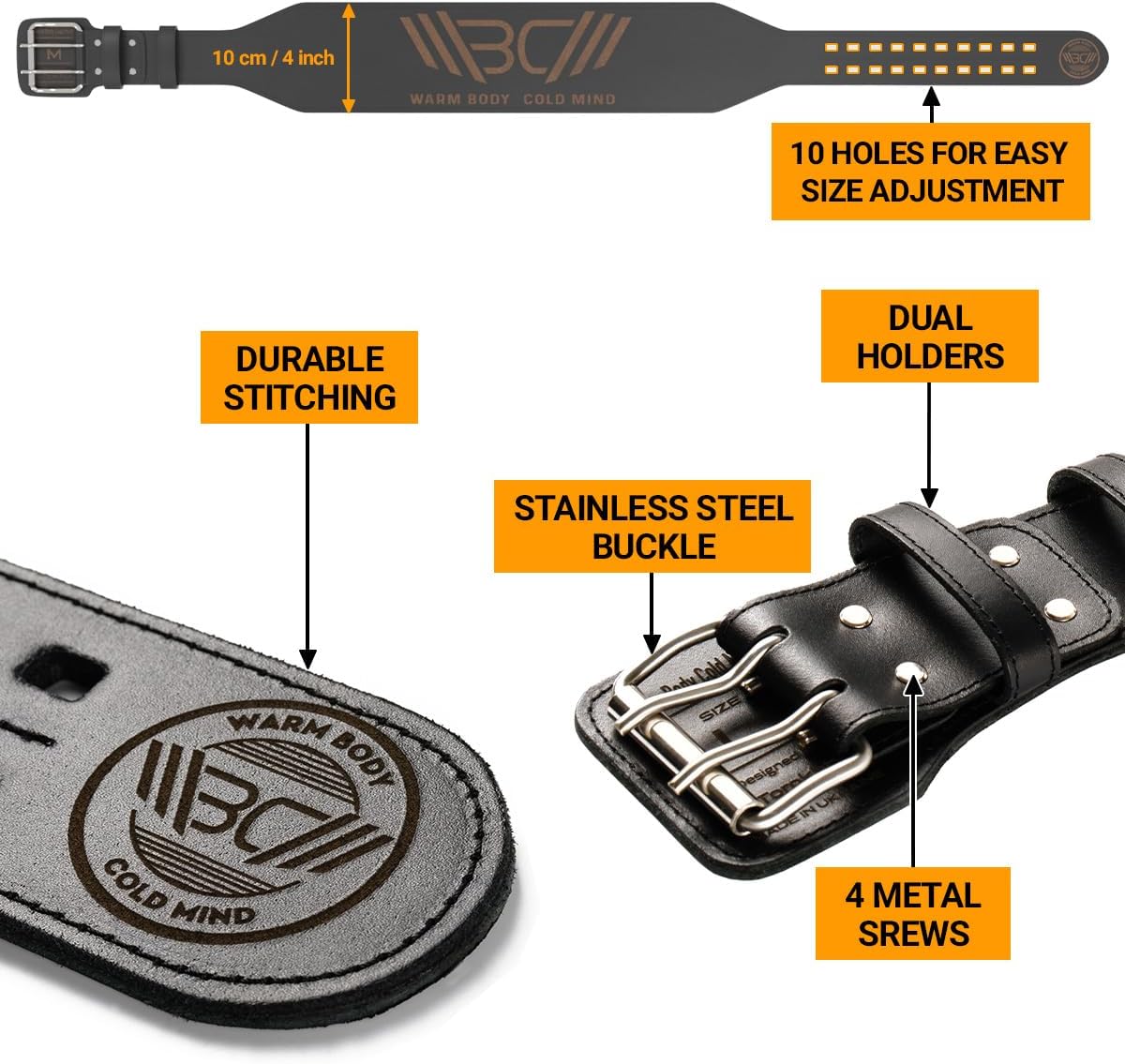 Leather Weight Lifting Belt fo - Weight Belt Lifting reseña y precio