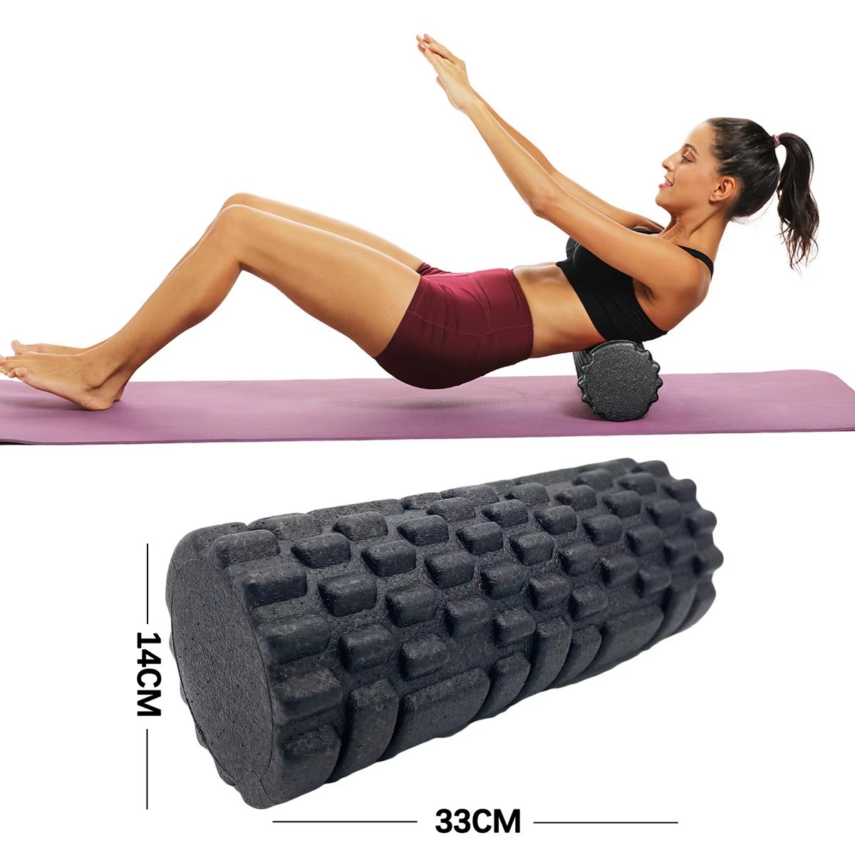 30/33cm Fitness Foam Roller Yo - Home Gym House reseña y precio
