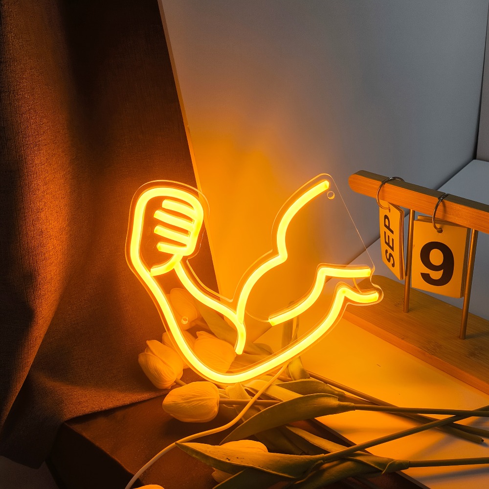 Fitness Motivation Light - Mus - Home Gym Neon Sign reseña y precio