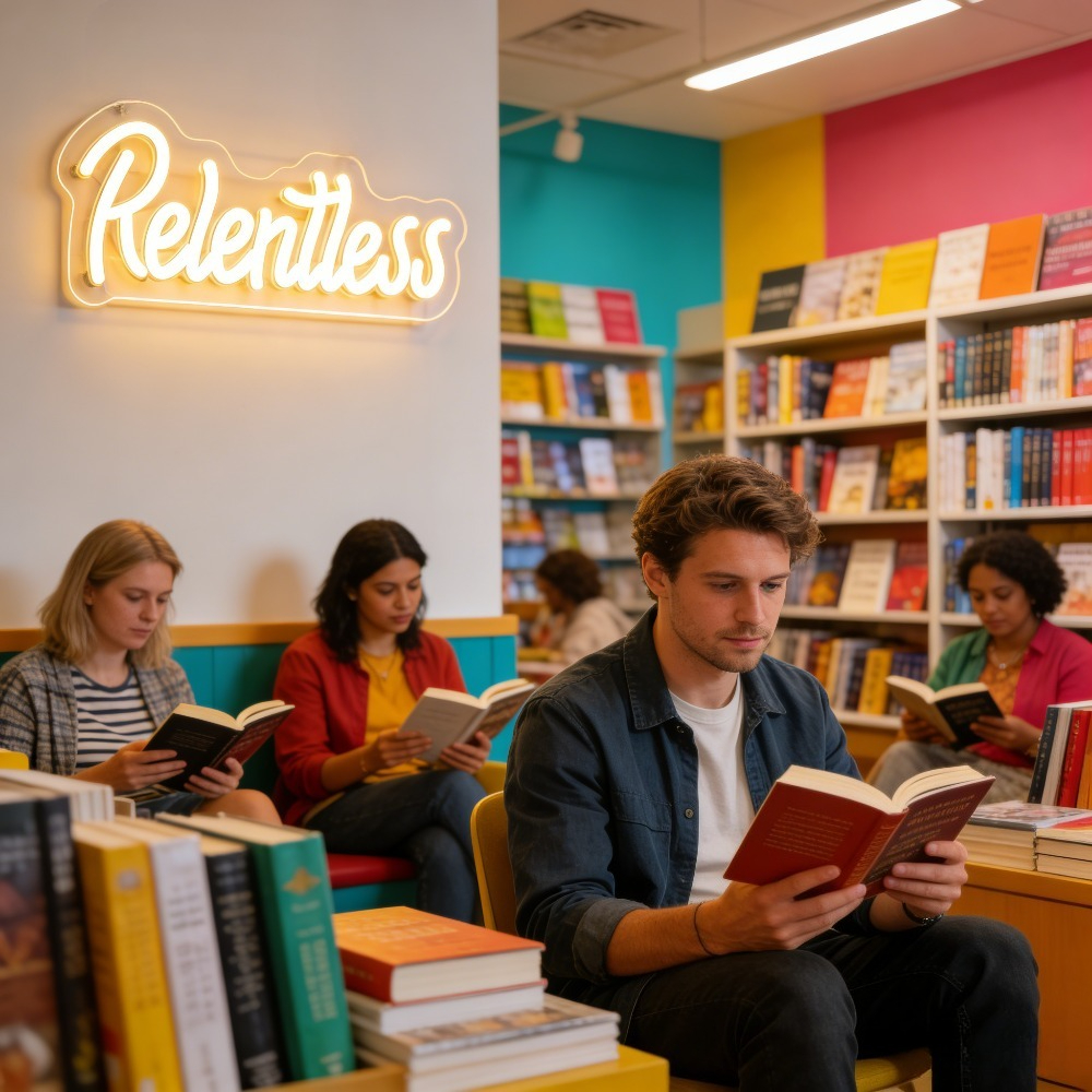 Relentless Motivational Neon S - Home Gym Neon Sign reseña y precio