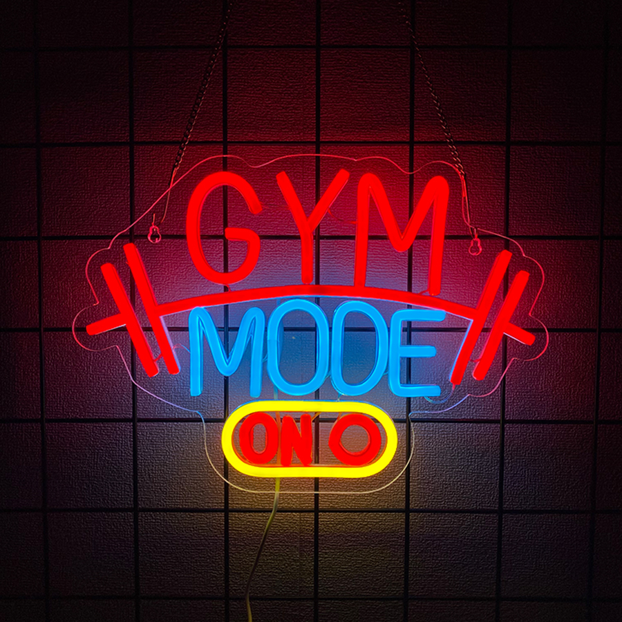 Fitness Series Neon Sign For W - Home Gym Neon Sign reseña y precio