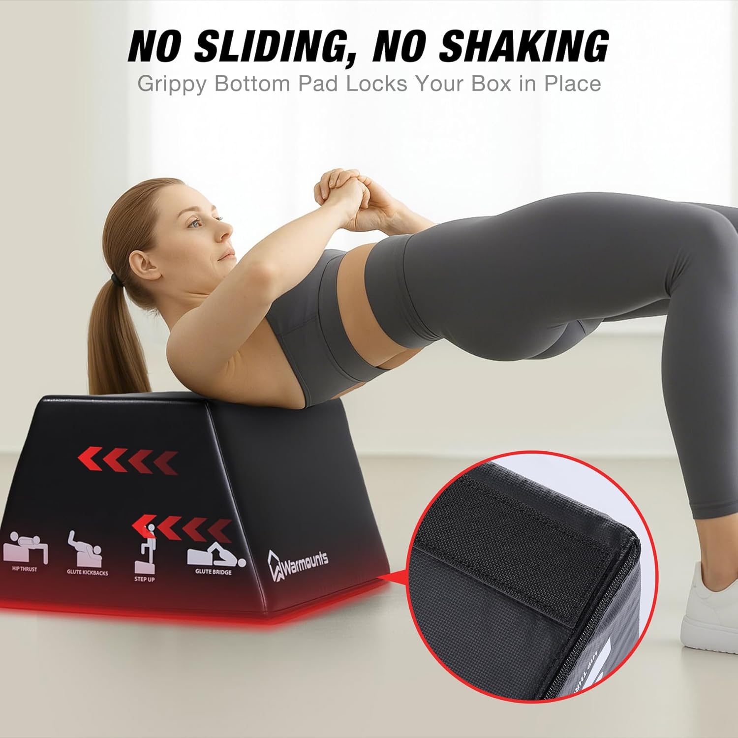 Warmounts Hip Thrust Box Multi - Home Gym Hip Thrust Machine reseña y precio