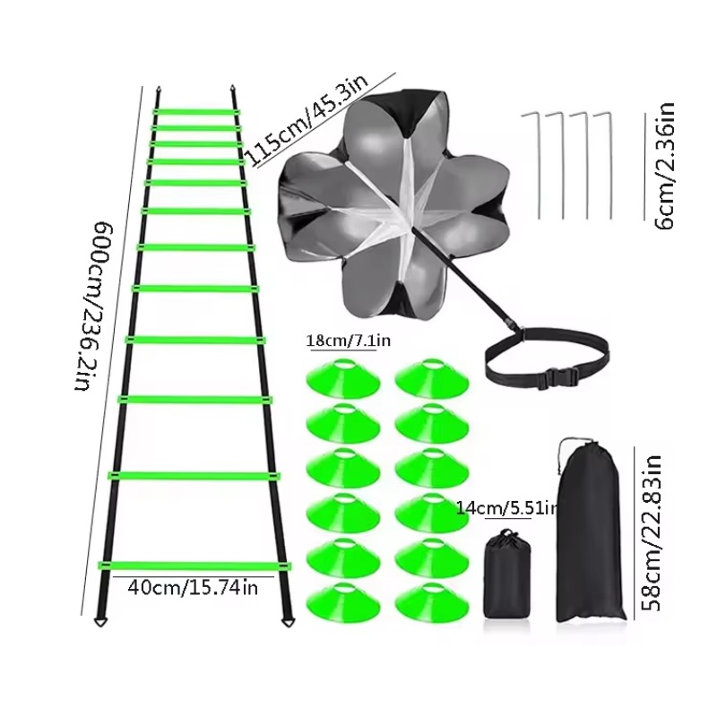Football Soccer Speed Training - Agility Ladder Speed reseña y precio