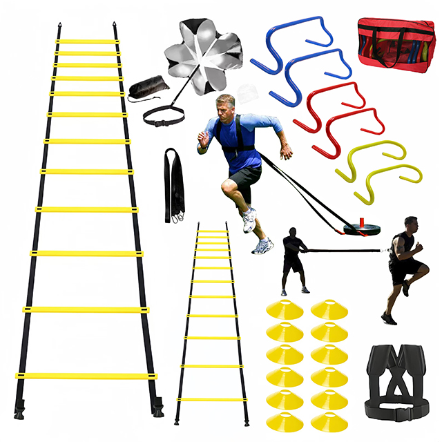15 Feet Agility Training Set w - Agility Ladder Speed reseña y precio