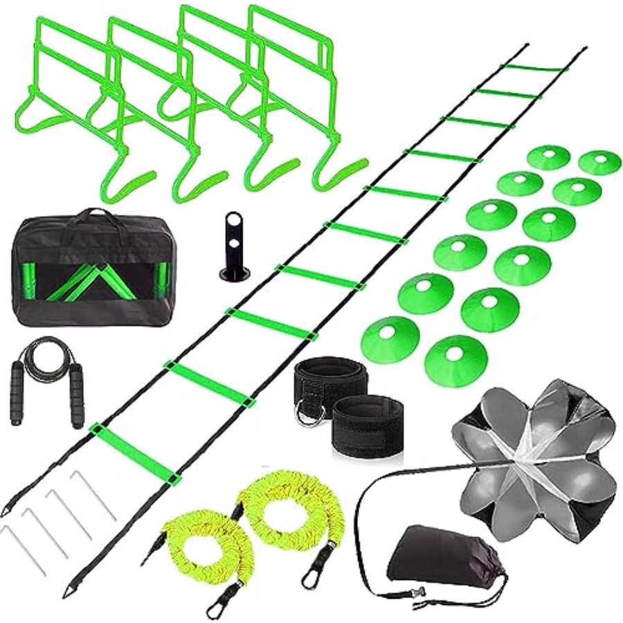 Adjustable Speed Training Hurd - Agility Ladder Speed reseña y precio