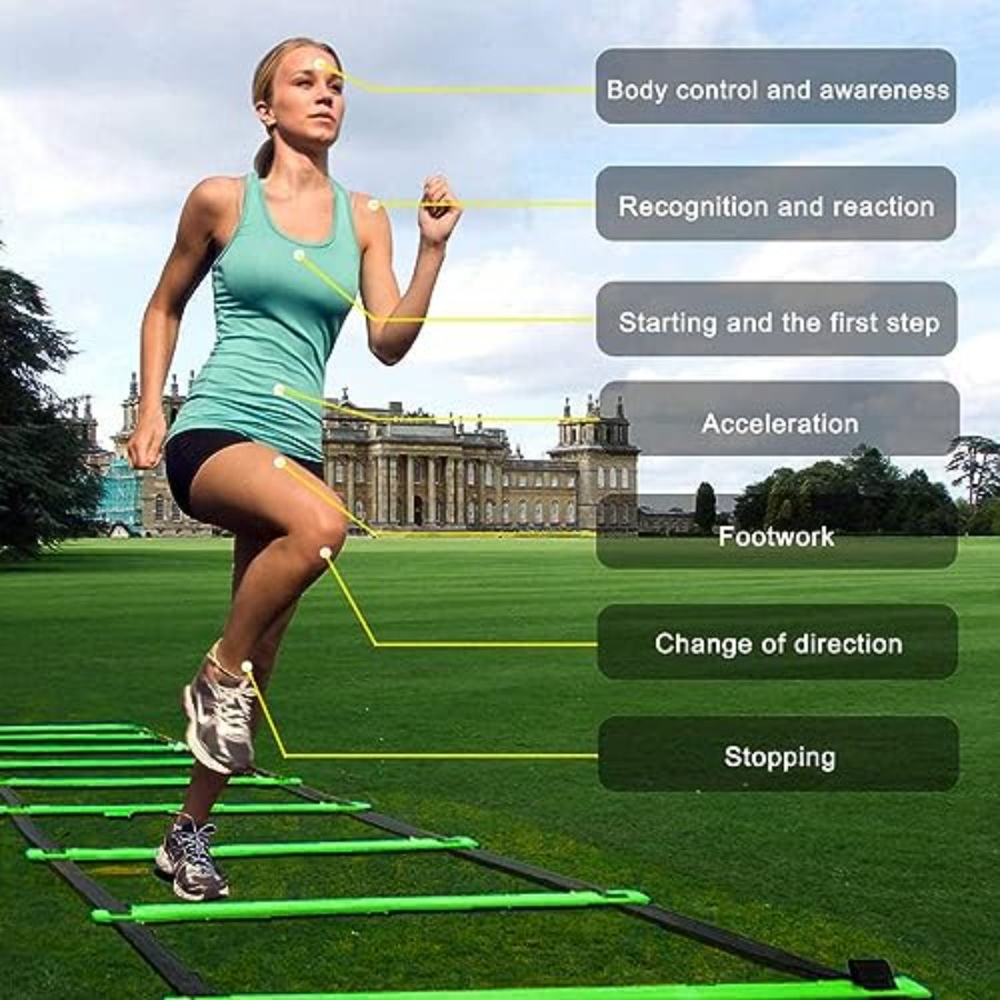Adjustable Speed Training Hurd - Agility Ladder Speed reseña y precio