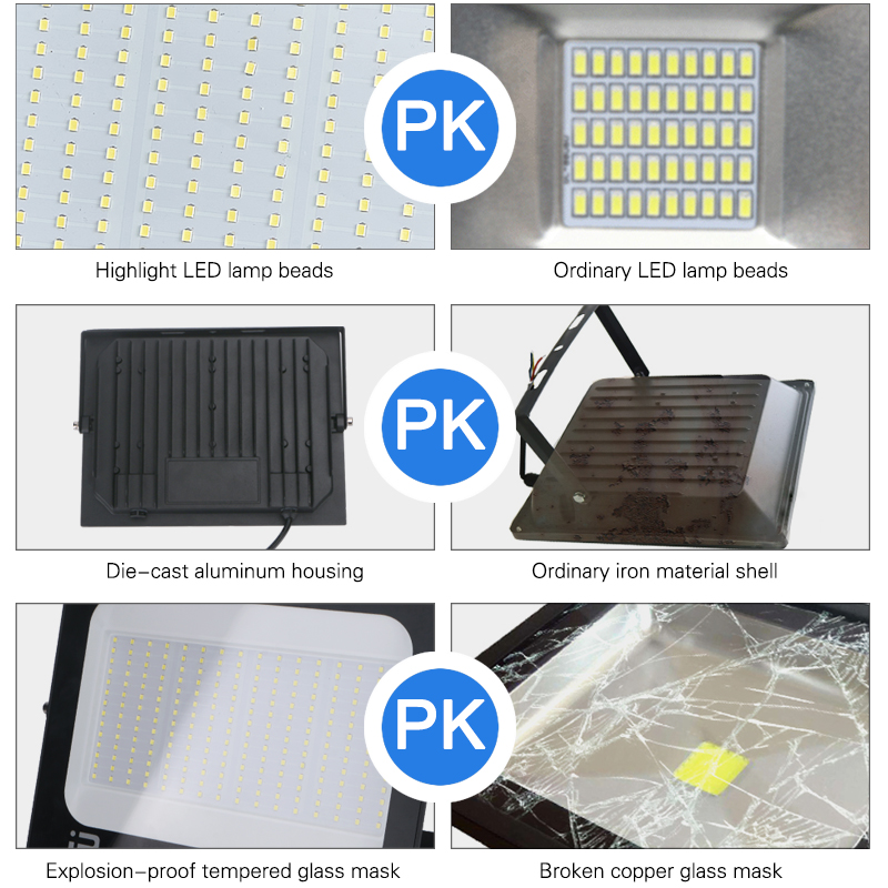 200W LED Flood light Spotlight - Home Gym Neon Sign reseña y precio