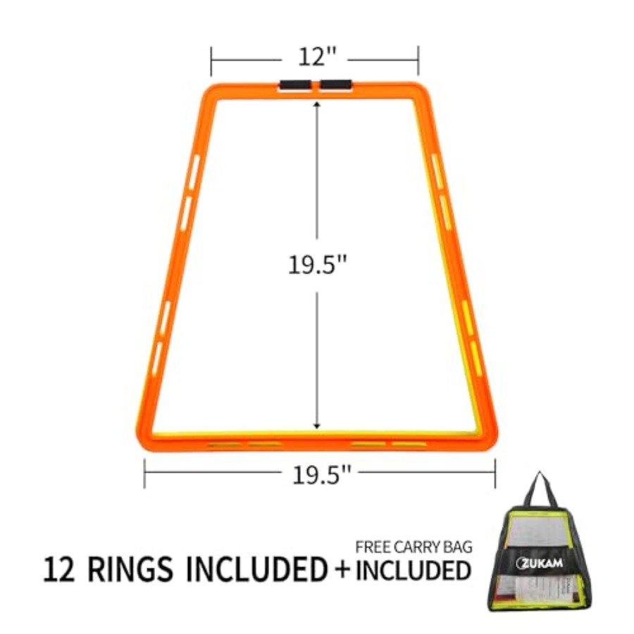 Trapezoid Agility Rings for Sp - Agility Ladder Speed reseña y precio