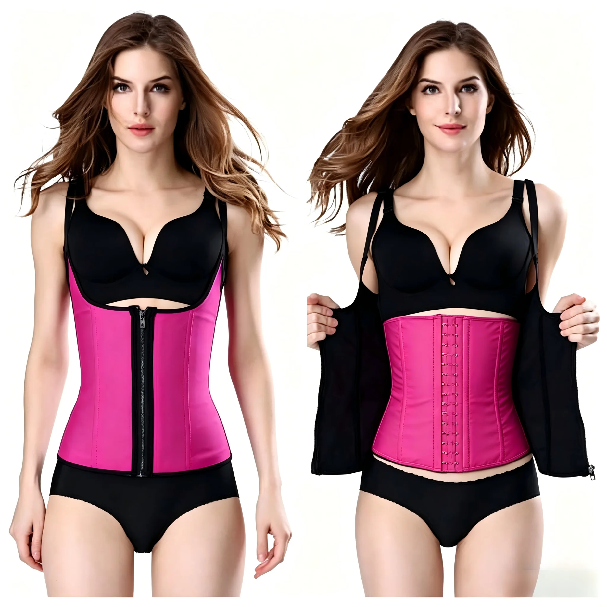 Neoprene Waist Trainer with Zi - Weight Belt Lifting reseña y precio