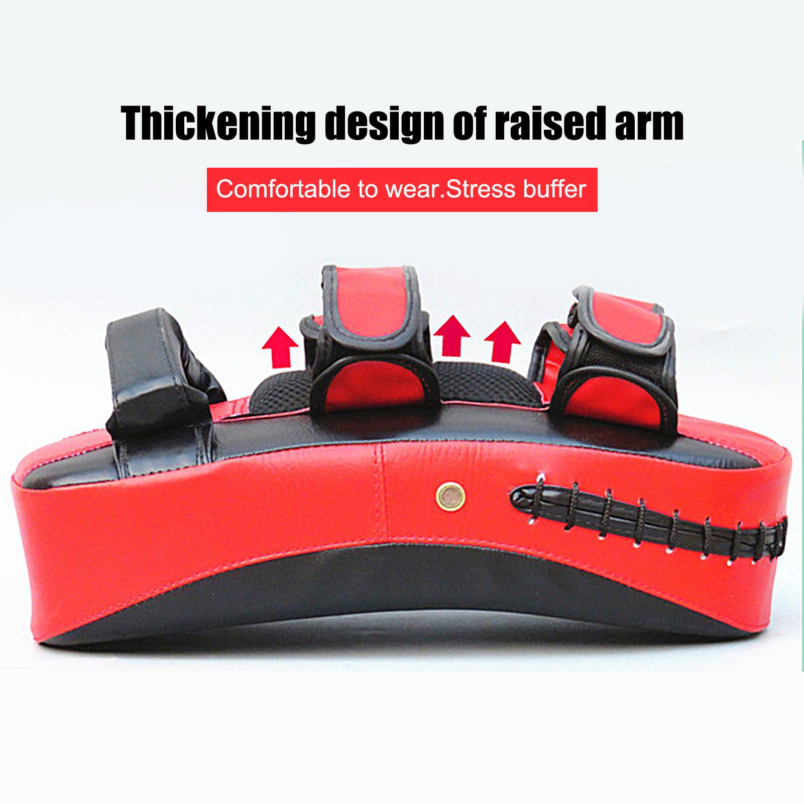 Boxing Pads PU Leather Curved  - Home Gym Equipment reseña y precio