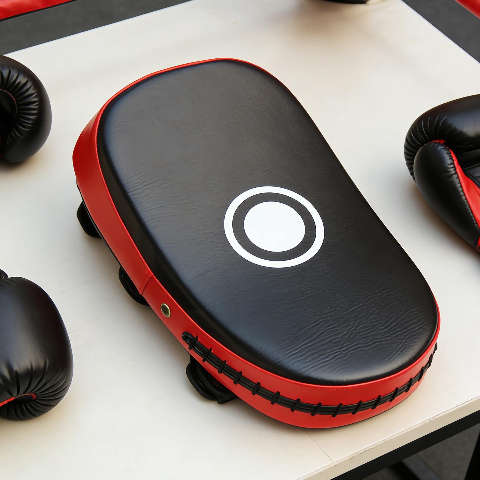 Boxing Pads PU Leather Curved  - Home Gym Equipment reseña y precio