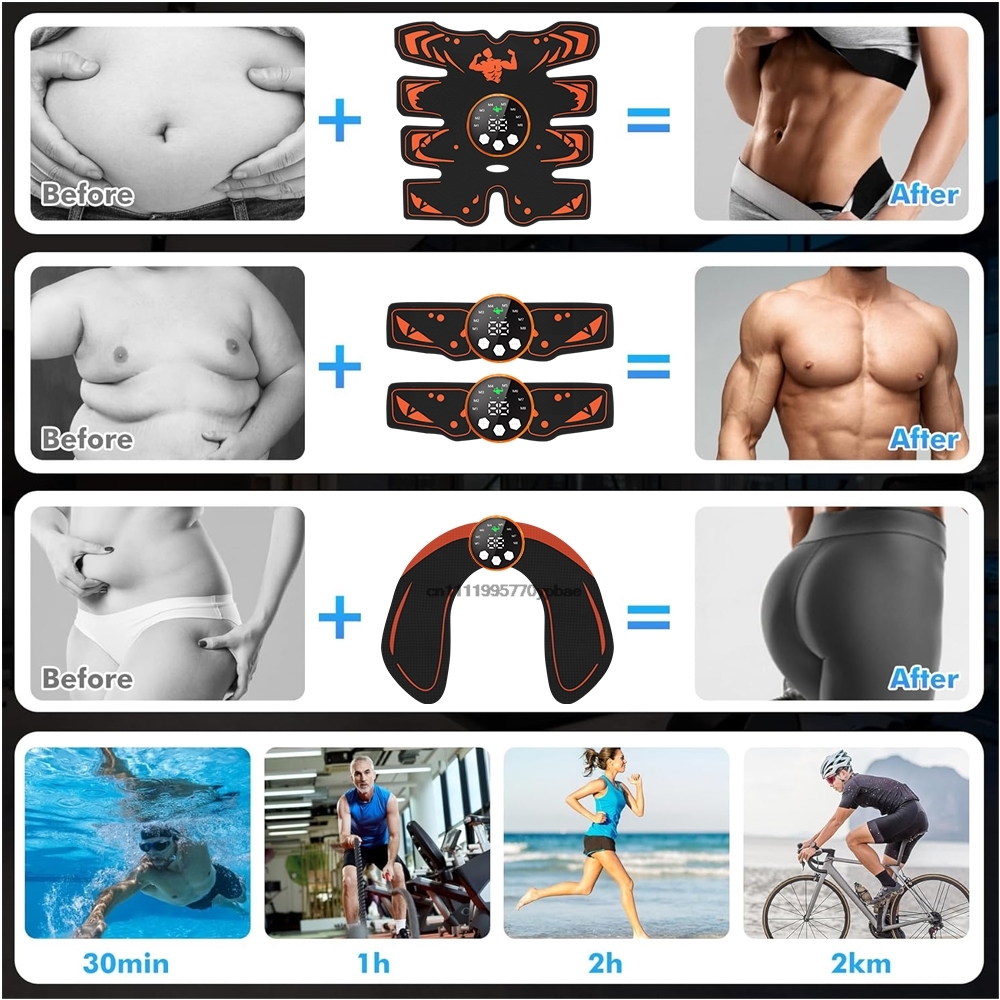 Portable EMS Abdominal Trainer - Home Gym House reseña y precio