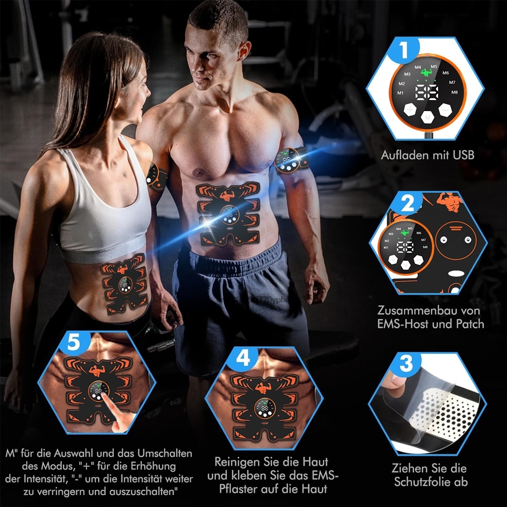 Portable EMS Abdominal Trainer - Home Gym House reseña y precio