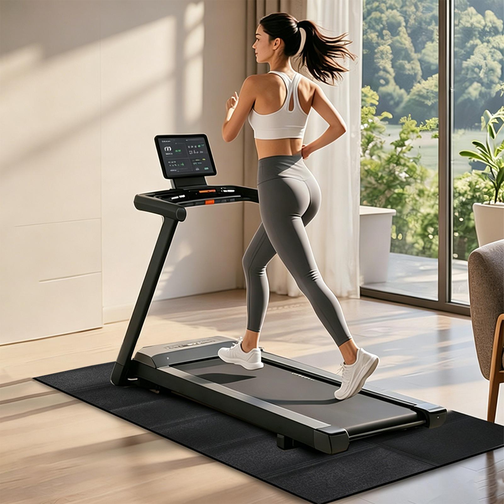 Treadmill Pads For Floor Non S - Home Gym Equipment reseña y precio