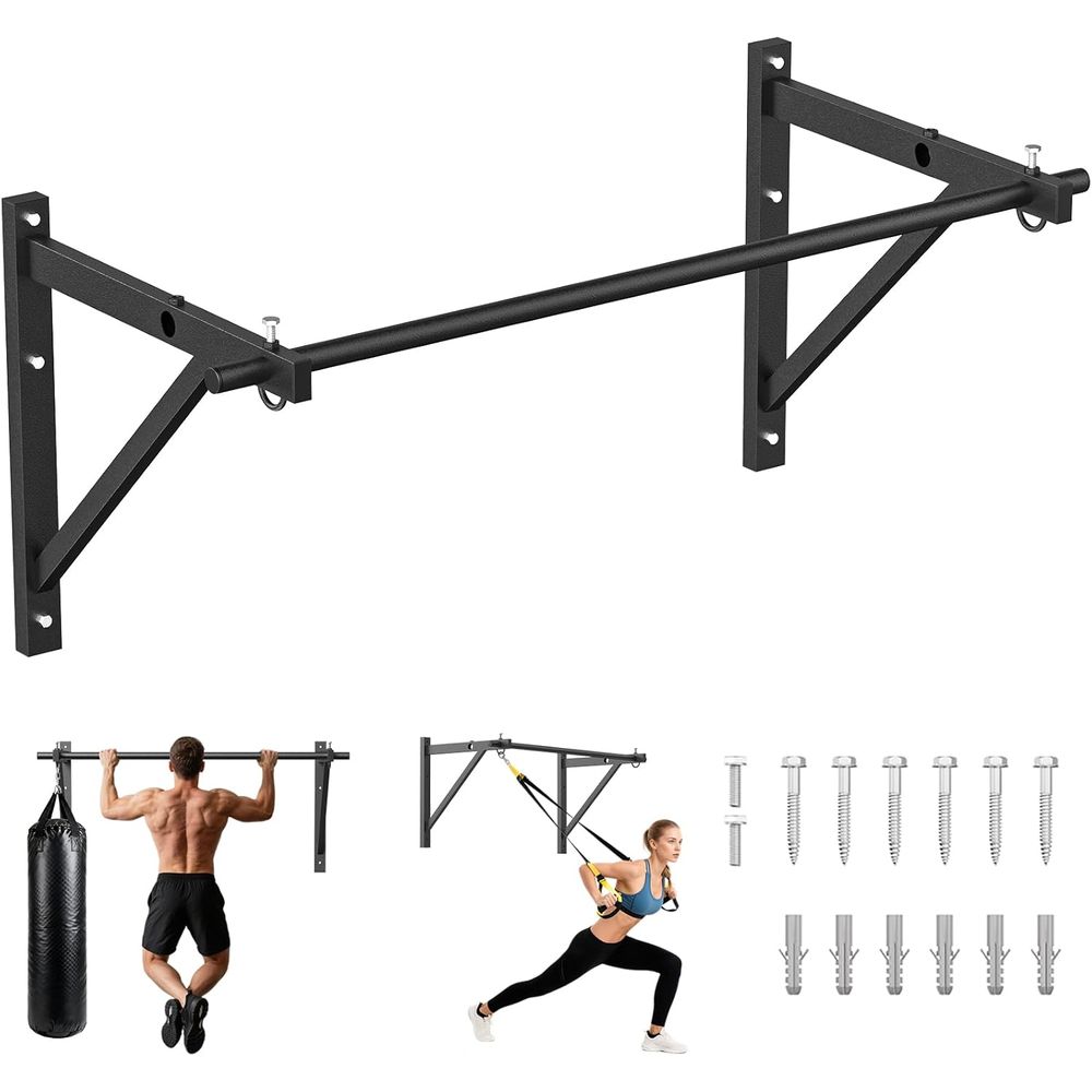 Home Gym Pull-Up Bar - Wall-Mo - Home Gym Wall reseña y precio