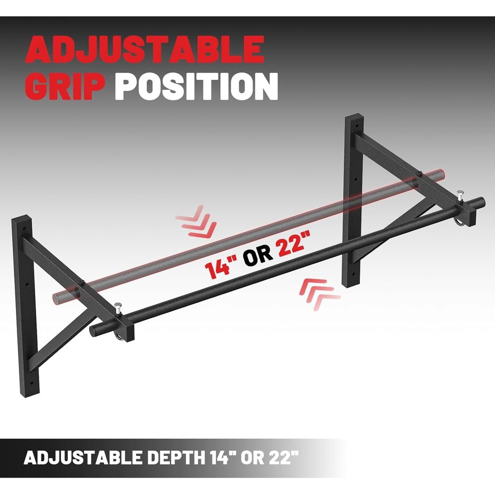 Home Gym Pull-Up Bar - Wall-Mo - Home Gym Wall reseña y precio