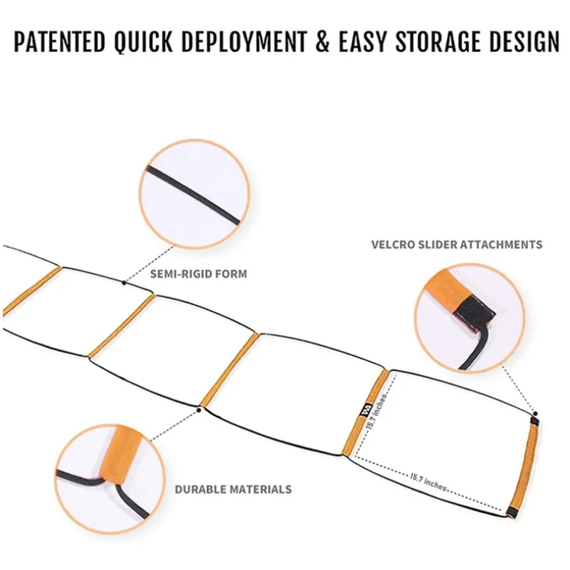Dual-Purpose Soccer Training J - Agility Ladder Speed reseña y precio