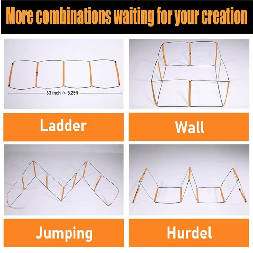 Dual-Purpose Soccer Training J - Agility Ladder Speed reseña y precio