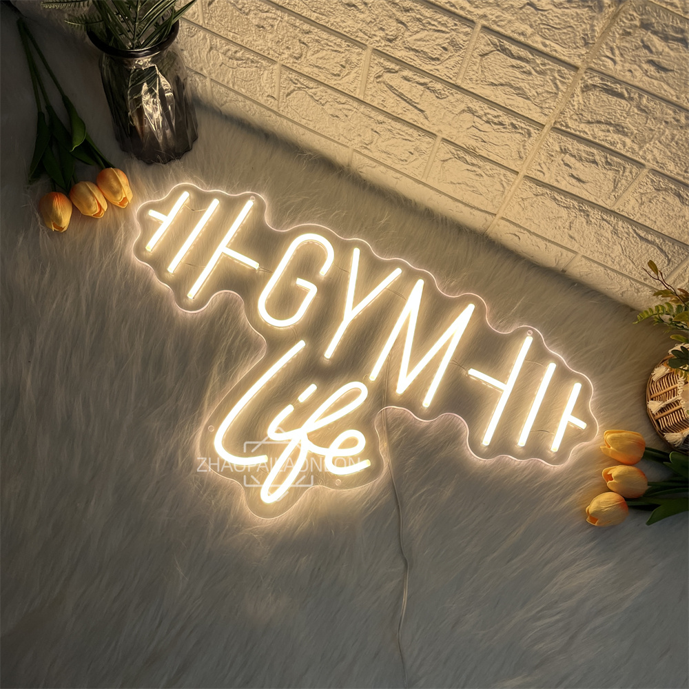 Dumbbell GYM Neon Signs for Wa - Home Gym Neon Sign reseña y precio